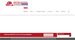 Desktop Screenshot of britishschoolvicenza.net