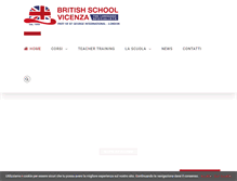 Tablet Screenshot of britishschoolvicenza.net